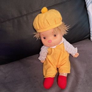 Vintage Komfy Kid Boy Doll about 1985